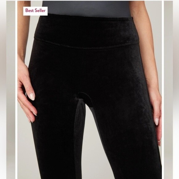 Spanx Ready to Wow Velvet Leggings - Picture 5 of 5